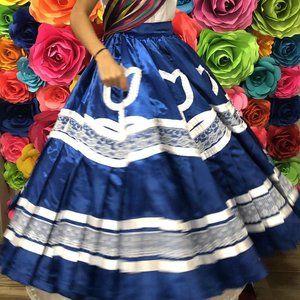 Mexican China Poblana SKIRT only 5 de mayo day of